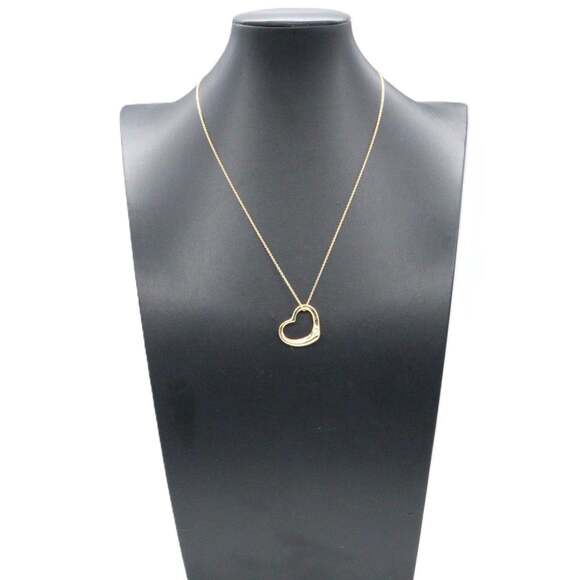 TIFFANY Authentic 18k Gold Heart Necklace